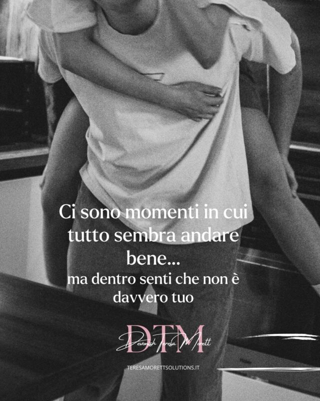 Non è mancanza di risultati.
Non è mancanza di impegno.
È mancanza di allineamento.

Per tanto tempo ignoriamo quella sensazione.
Ci adattiamo. Andiamo avanti. Ci convinciamo.

Finché arriva un punto in cui non puoi più far finta di niente.

È lì che inizi a metterti davvero in discussione.
È lì che inizi a scegliere.

Ho scritto un articolo su questo.
Su equilibrio, paure, credenze limitanti e verità scomode.

Se anche tu senti che “qualcosa non torna”…
forse è il momento giusto per leggerlo.

👉 Link in bio

#crescita #personale #consapevolezza #mindset #imprenditoria #lavorosuSeStessi #businessconanima