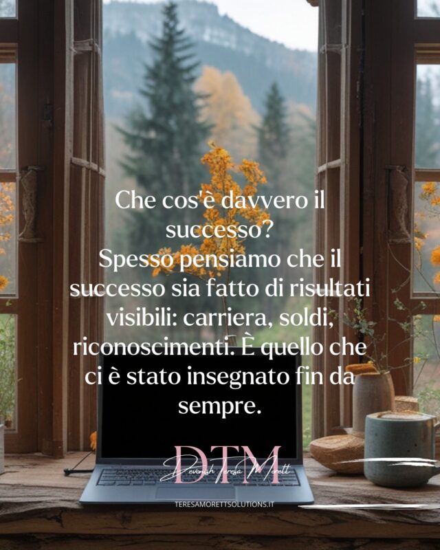 Ma con il tempo molte persone si rendono conto di una cosa importante: il successo non è uguale per tutti.
Per qualcuno è costruire qualcosa di grande.
Per qualcun altro è avere più tempo per sé, per la propria vita, per ciò che conta davvero.
Il vero punto non è arrivare dove arrivano gli altri.
Il vero punto è capire dove vogliamo arrivare noi.
Ne parlo nel mio nuovo articolo.
👉 vai sul link della Bio
#successo #crescita personale #consapevolezza #sviluppopersonale #riflessioni #realizzazionepersonale #vita